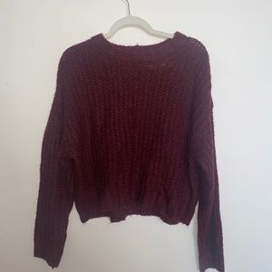 American Eagle Cable Sweater